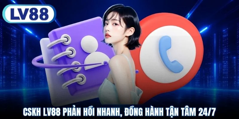 CSKH LV88 phản hồi nhanh, đồng hành tận tâm 24/7